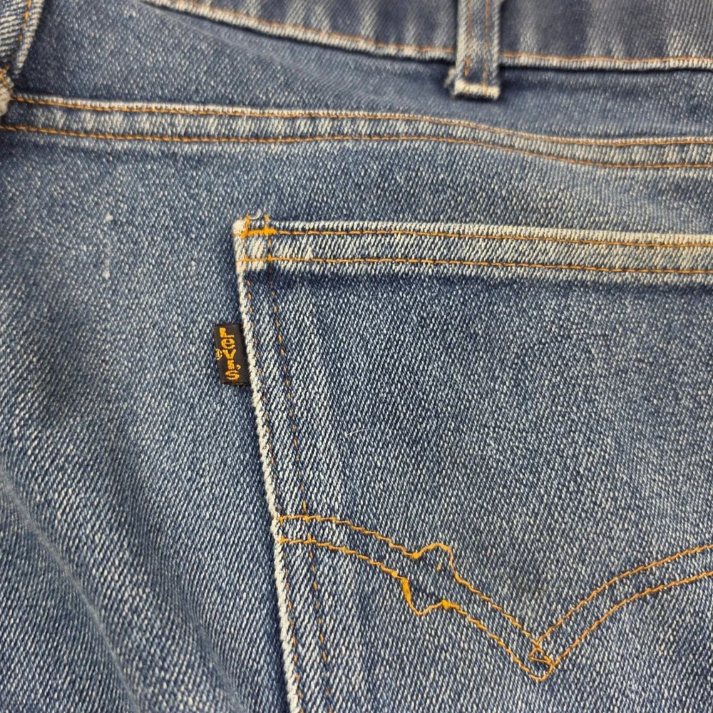 Levi's For Men Jeans Mens 40x32 Blue Vintage 80s Orange Tab USA 40547 Skosh